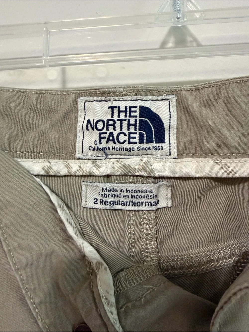 The North Face Women's khaki Cargo Shorts